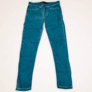 JOE’S JEANS The Icon Teal Cropped Ankle Jeans